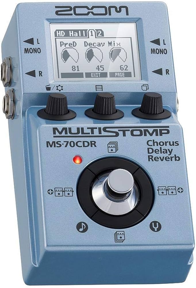 Amazon | Zoom ZMS70CDR MS-70CDR マルチストンプコーラス Amazon | Zoom ZMS70CDR MS-70CDR マルチストンプコーラス